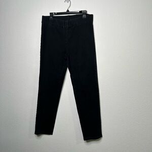 Soft Surroundings Women’s Black Pull On Straight Leg Stretch Pants Size L